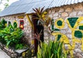 Nine Mile, Jamaica JANUARY 07, 2017: Bob Marley small house where he has grown. Bob Marley Mausoleum compound