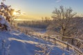 Nine Mills Viewpoint near Hnanice, NP Podyji, Southern Moravia, Czech Republic