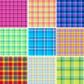 Nine seamless patterns