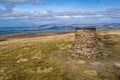 The Nine Standards Rigg on the Coast to Coast walk in the North Pennines near to Kirkby stephen