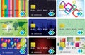 Nine variants of credit cards