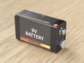 Nine volt battery