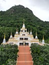 Nine Yod Chedi or Navalokutra Chedi It is a pagoda that houses at Tham Khao Prang Temple in Lopburi Province , Thailand.