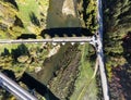 Nineteenth-century bridge over the Yantra River in Byala, Bulgaria Royalty Free Stock Photo