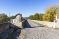 Nineteenth-century bridge over Yantra River in Byala, Bulgaria Royalty Free Stock Photo