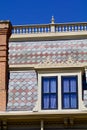 Nineteenth century house facade