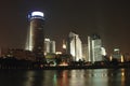 Ningbo cityscape by night