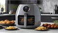 Ninja AF101 Air Fryer that Crisps, Roasts, Reheats, & Dehydrates, for Quick, Easy Meals, 4 Quart Capacity, & High Gloss Finish, Gr