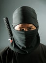 Ninja assassin Royalty Free Stock Photo