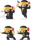 Ninja Customizable Mascot 4