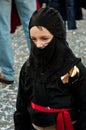 Ninja fancydress in roman carnival