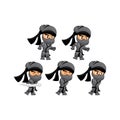 Ninja Game Sprites throw Suitable for side scrolling, action, and adventure game