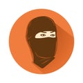 Ninja head symbol Royalty Free Stock Photo