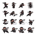 Ninja poses