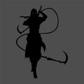 Ninja silhouette