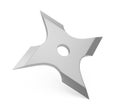 Ninja Star Shuriken Isolated