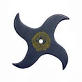 Ninja Throwing Star. Shuriken Weapon