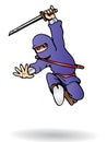 Ninja Warrior Royalty Free Stock Photo
