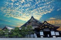 Ninomaru Palace of Nijo-jo Castle ,Kyoto ,Japan Royalty Free Stock Photo