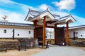 Ninomon (Inner Gate) at Matsumoto Castle in Matsumoto City, Nagano