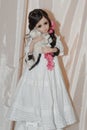 Ninon, OOAK collectible porcelain doll by Siu Ling Wang Germany