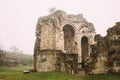 Ninotsminda Village, Kakheti Region, Georgia. Ruins Of Old Church Monastery Of Saint Nino, Ninotsminda Near Sagarejo Royalty Free Stock Photo