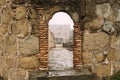 Ninotsminda Village, Kakheti Region, Georgia. Ruins Of Old Church Monastery Of Saint Nino, Ninotsminda Near Sagarejo