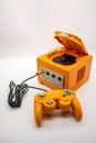 Nintendo Gamecube Console, Vintage portable game by Nintendo.