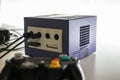 A Nintendo GameCube Vidoe games console a games console released in 2001