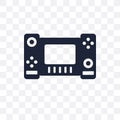 Nintendo switch transparent icon. Nintendo switch symbol design