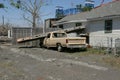 Ninth Ward Home and truck Royalty Free Stock Photo