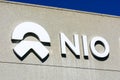 NIO logo atop of North American headquarters