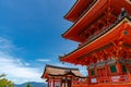 Kiyomizu-dera Temple in Kyoto, Japan Royalty Free Stock Photo