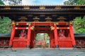 Nio-mon Gate at Taiyuinbyo - the Mausoleum of Tokugawa Iemitsu in Nikko