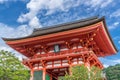 NiomonDeva Gate of Kiyomizu-dera Buddhist Temple. Royalty Free Stock Photo