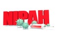 Nipah disease concept