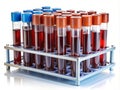 Nipah Virus Blood Samples Preparation for Laboratory Testing and Analysis