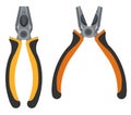 Pliers - a tool for the workshop, garage, construction and repair.