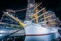 Yokohama - Sail Training Ship Nippon Maru Royalty Free Stock Photo