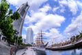 Nippon Maru at Minato Mirai in Yokohama