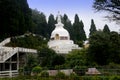 Nipponzan Myohoji Buddhist temple and peace pagoda Royalty Free Stock Photo