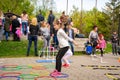 Springtime Gymnastics Competition for Young Children