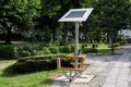 Mobile Solar Panel: Green Energy Charging Solution in a Public Park