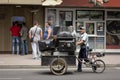 Old Man from the Roma community buying old and obsolete CRT Cathode Television Sets, and other electronic devices to recycle