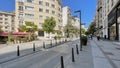 View from Abdi Ipekci street and luxury stores in Nisantasi district, Sisli district of Istanbul.