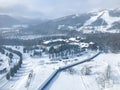 Niseko city view,Hokkaido Japan