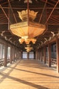 Nishi Hongan temple in Kyoto Royalty Free Stock Photo
