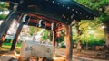 Nishimukai Tenjin Shrine, a shrine located in Shinjuku, Shinjuku-ku, Tokyo, Japan