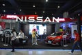 Nissan display booth at TransSport Show in Pasay, Philippines