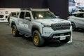 Nissan Frontier presented at Canadian Autoshow 2024 Royalty Free Stock Photo